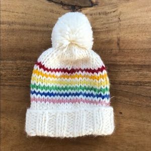 Rainbow beenie